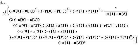 Distance Between A Point And A Line.nb