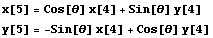 2D Rotation Of A Point About The Center Of The Coordinate System..nb